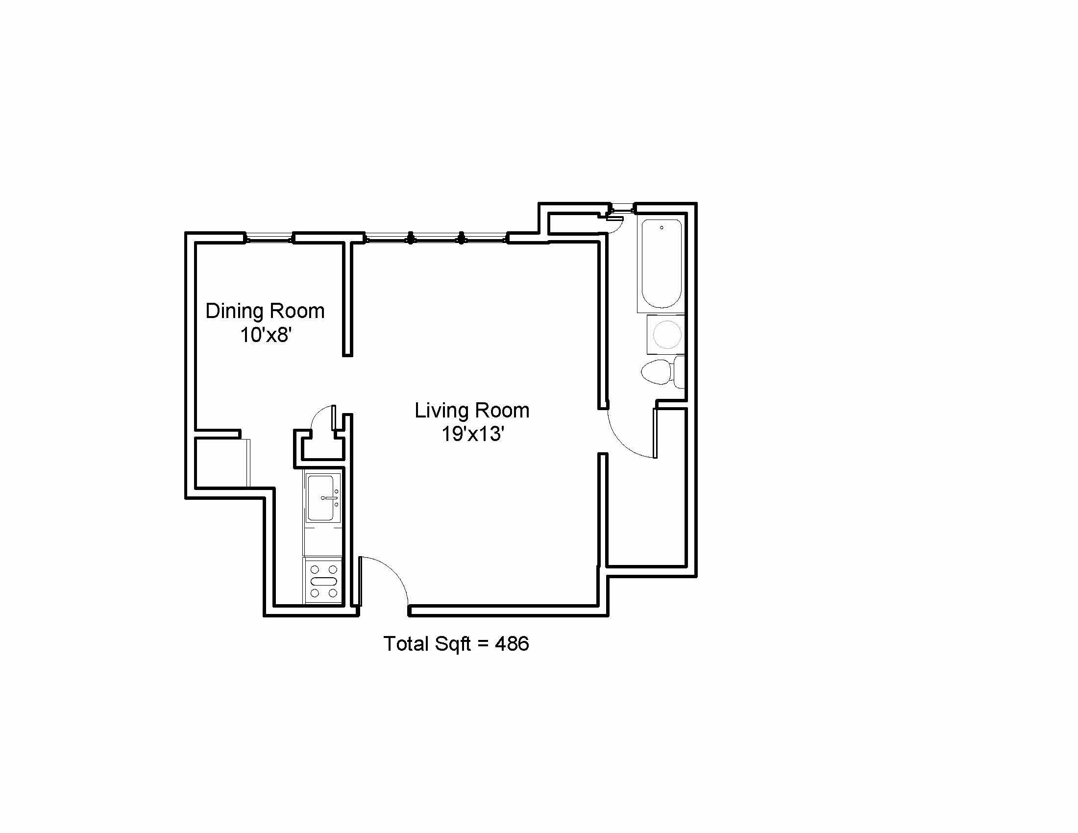 Alba Villa Efficiency 1 Bath